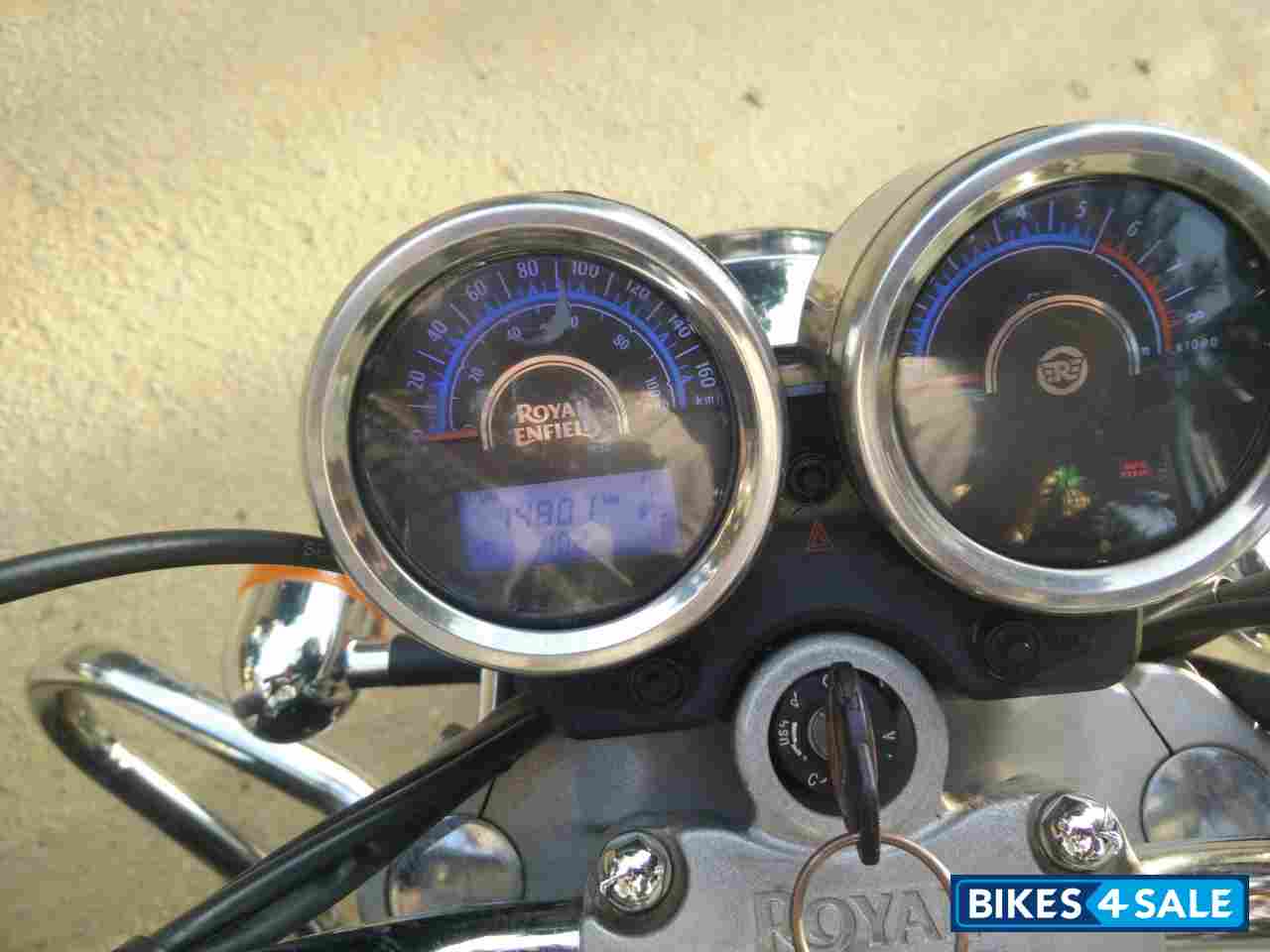 Flicker Black Royal Enfield Thunderbird