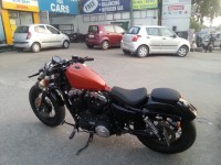 Candy Orange Harley Davidson XL 1200X Forty-Eight