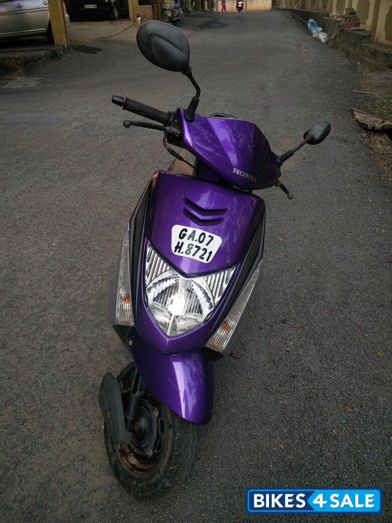 Purple Honda Dio