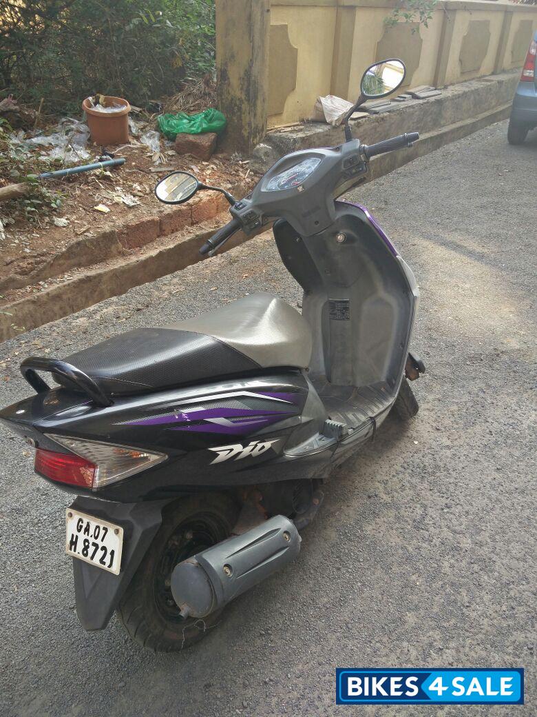 Purple Honda Dio Purple Honda Dio