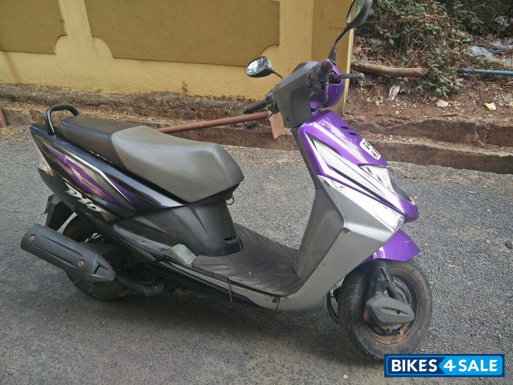 Purple Honda Dio Purple Honda Dio