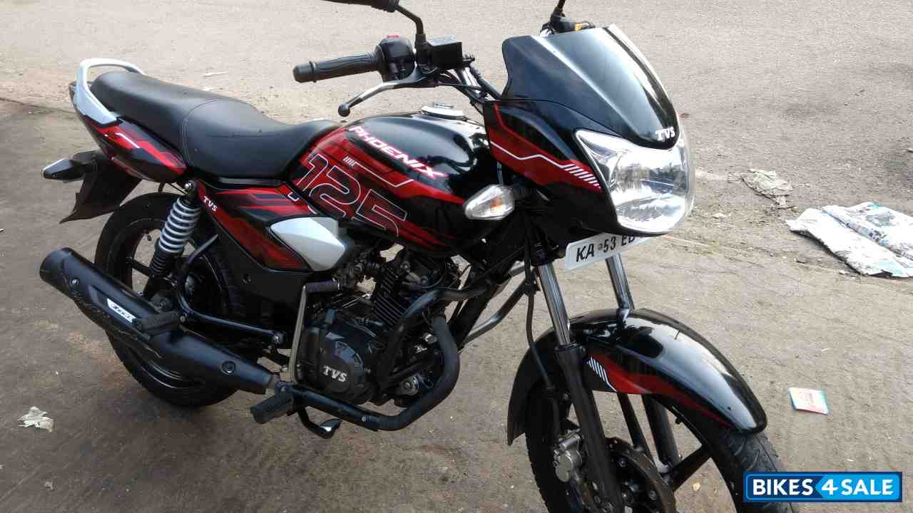 Black And Red TVS Phoenix