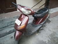 Maroon Bajaj Spirit