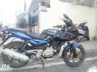 S Blue Bajaj Pulsar 220F