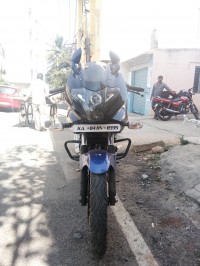 S Blue Bajaj Pulsar 220F