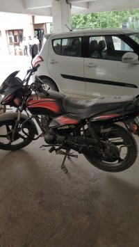 Red & Black TVS Star City 110