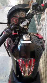 Red And Black Yamaha SZ-RR V2