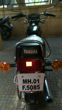 Black Yamaha RX 100