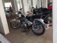 Silver Royal Enfield Classic 350