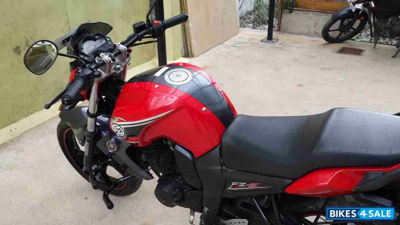 Red Yamaha FZ-S