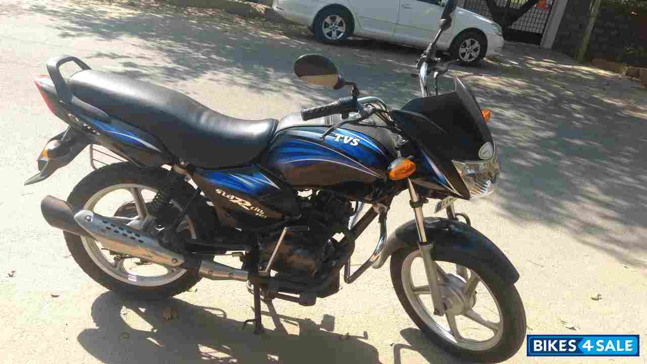 Black / Blue TVS Star City 110