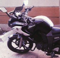 Black Yamaha Fazer