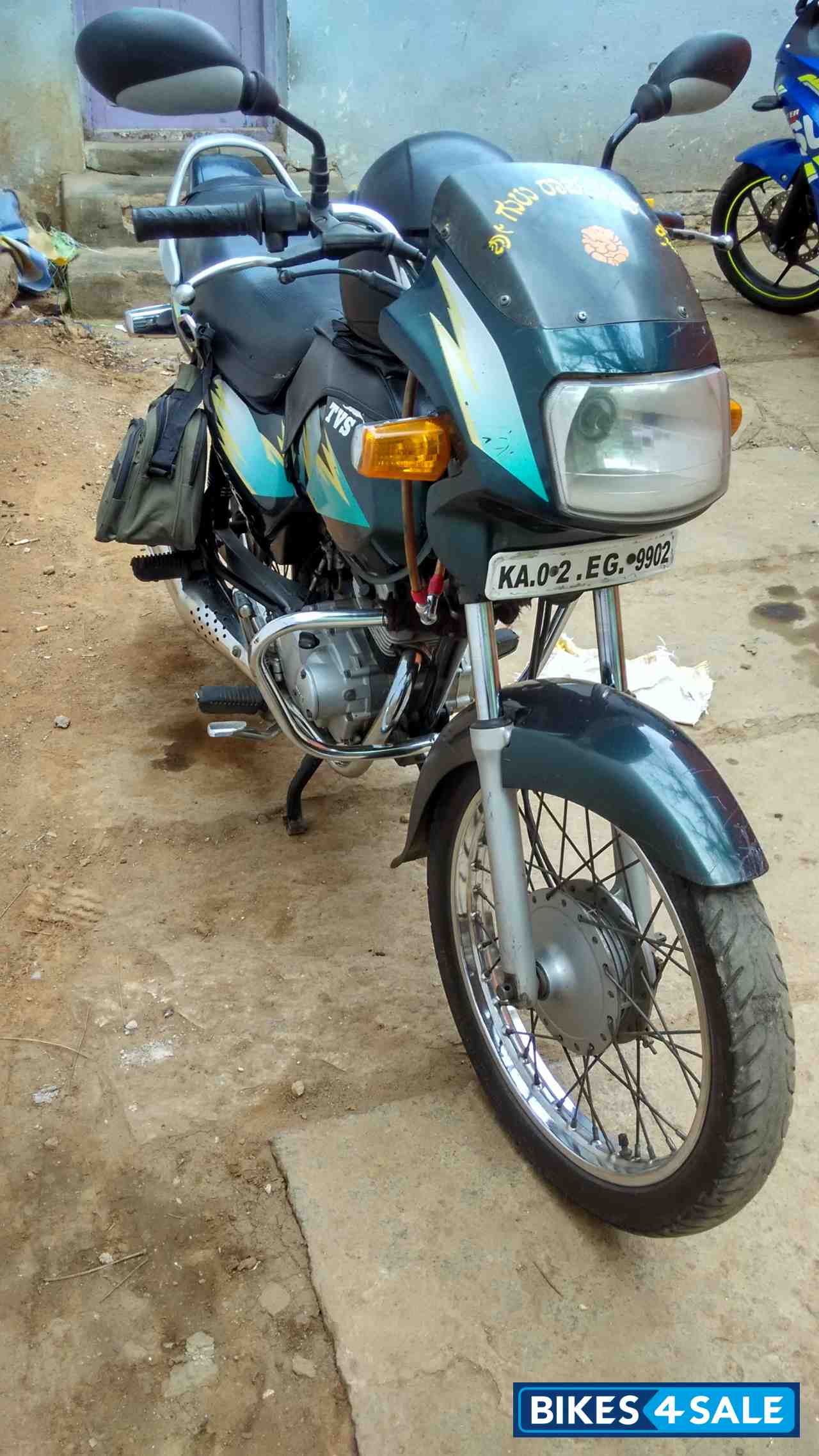 Bottal Green TVS Victor GL