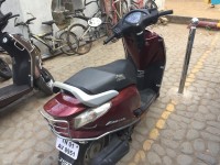 Maroon Honda Aviator