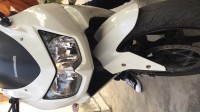 White Kawasaki Ninja 250R