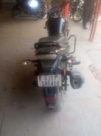 Black Honda CB Trigger