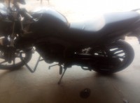 Black Honda CB Trigger