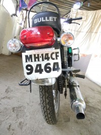 Magic Black Royal Enfield Bullet Electra Twinspark