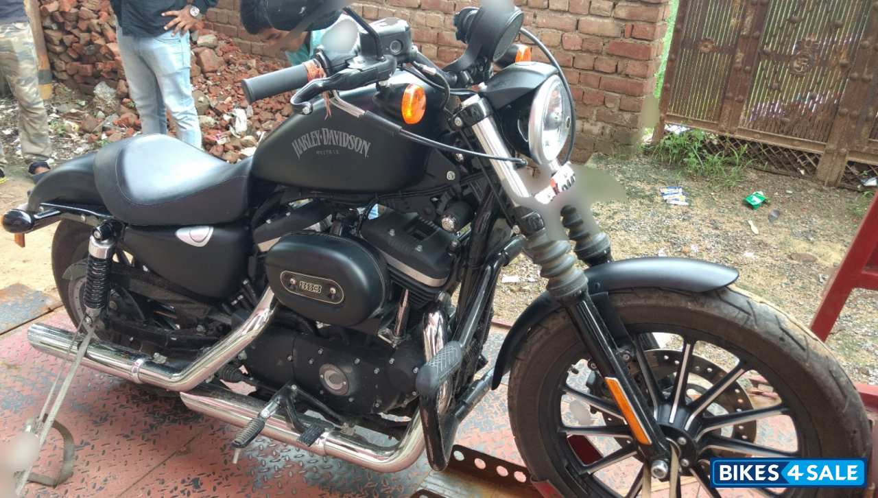 Black Harley Davidson Iron 883