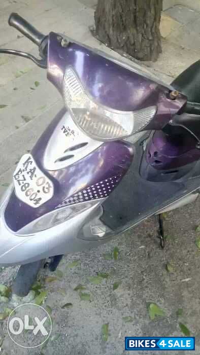 Blue TVS Scooty Pep Plus