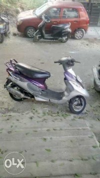 Blue TVS Scooty Pep Plus
