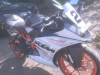 Black And White KTM RC 390