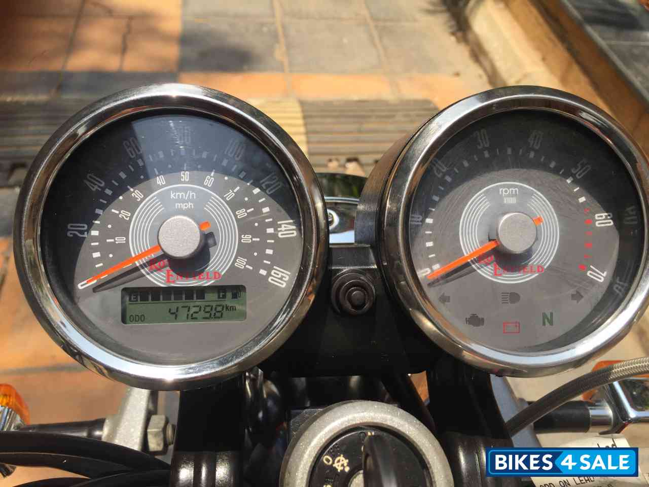 Red Royal Enfield Continental GT 535