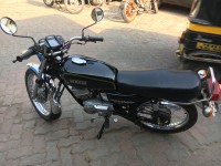 Black Yamaha RX 100