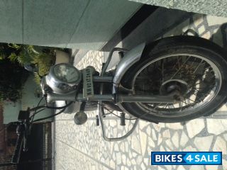 Silver Royal Enfield Bullet Electra 5S