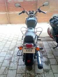 Black Royal Enfield Thunderbird