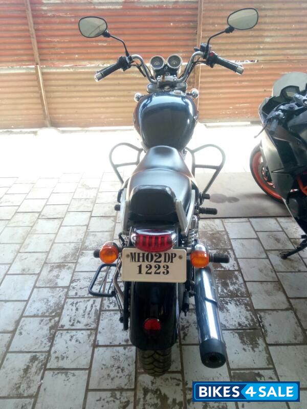 Black Royal Enfield Thunderbird