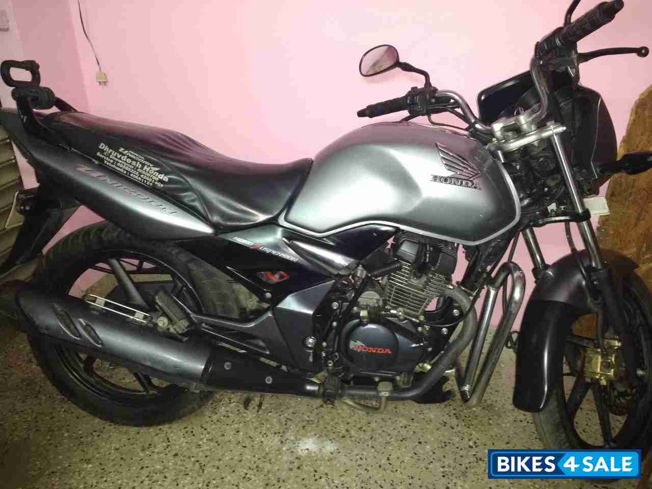 Silver Honda Unicorn