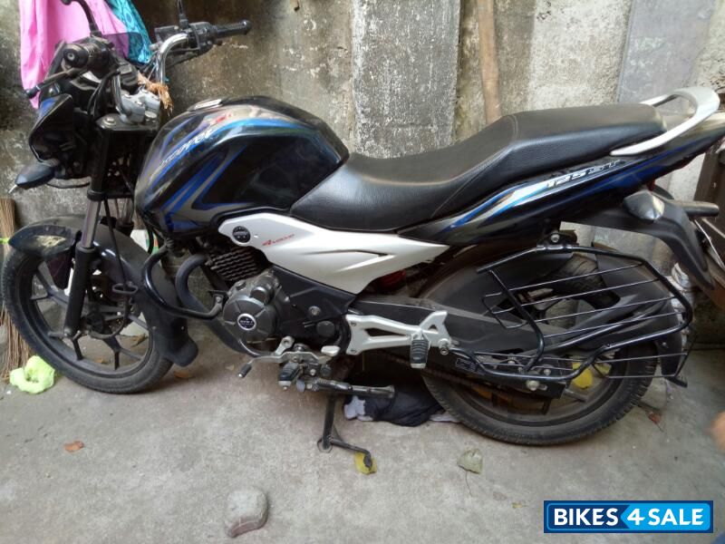 Black Blue Bajaj Discover DTSi 125