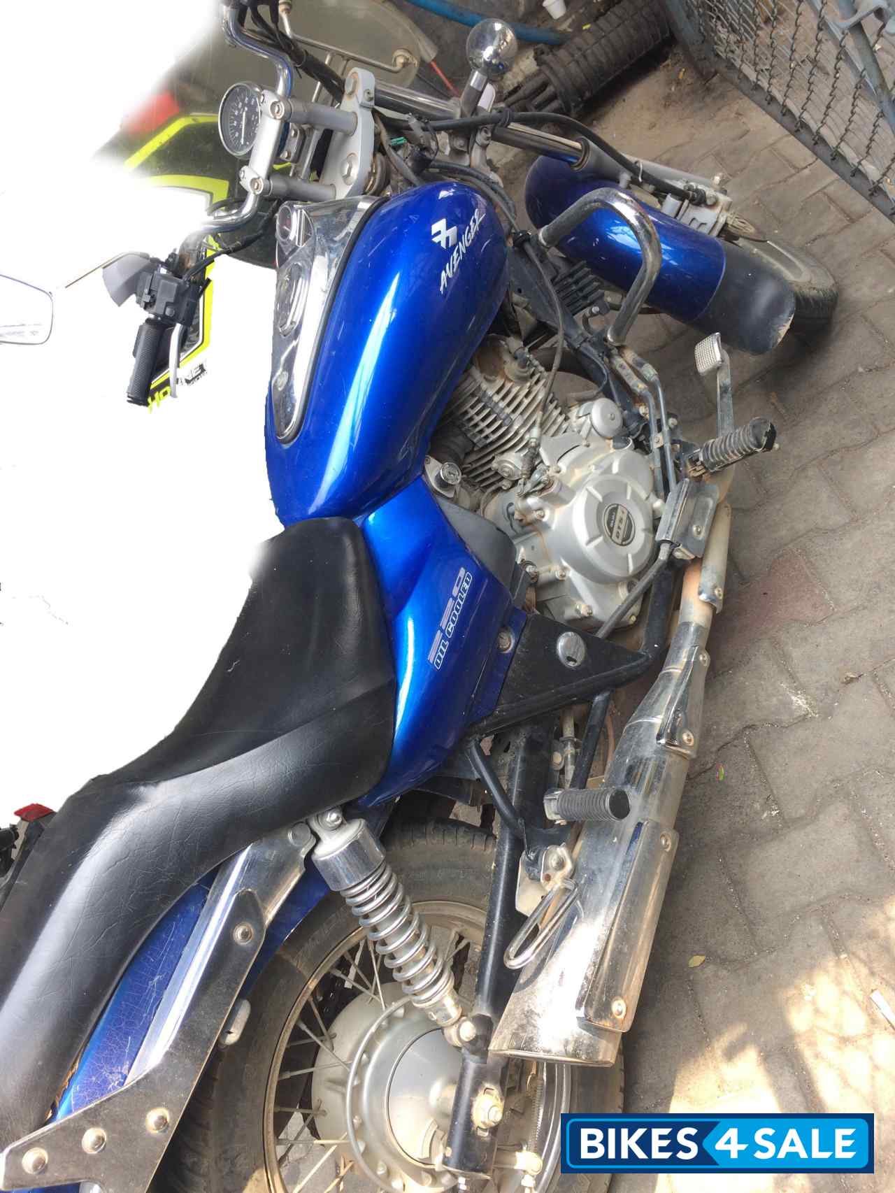 Blue Bajaj Avenger 220 DTS-i Blue Bajaj Avenger 220 DTS-i