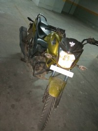 Green Honda CB Trigger