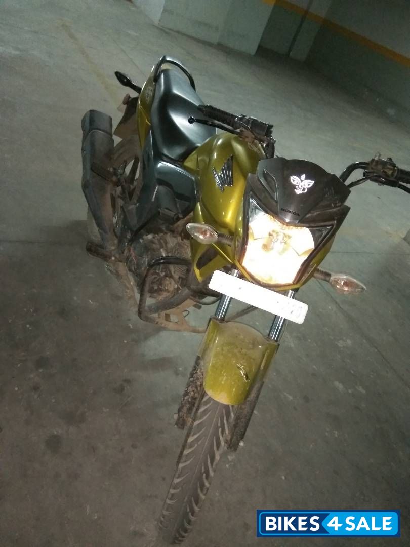 Green Honda CB Trigger
