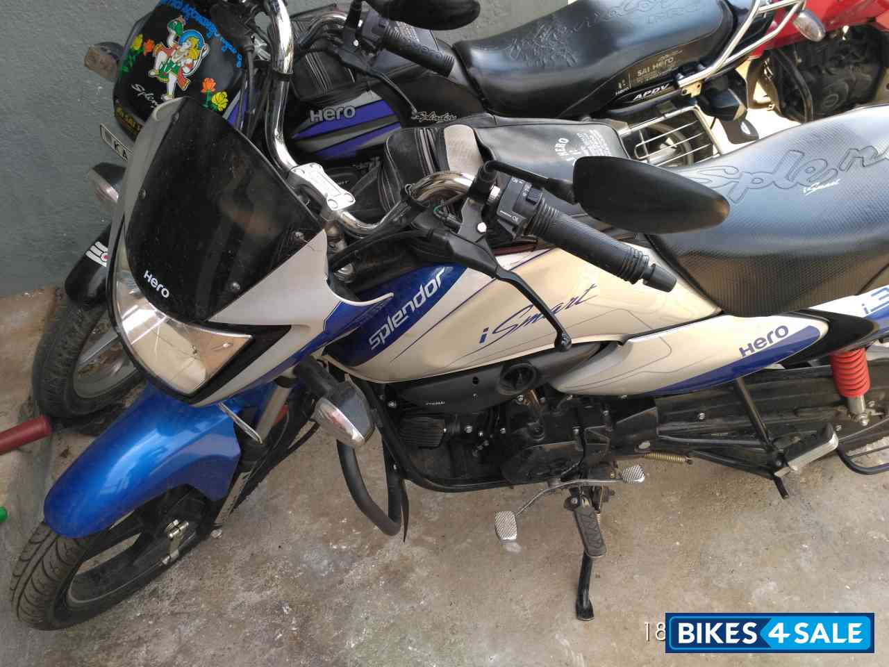 Blue Hero Splendor iSmart