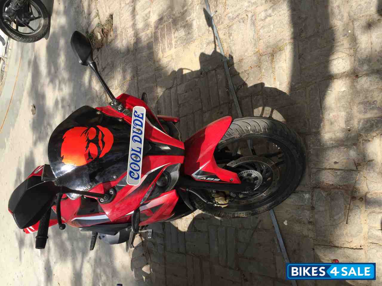 Red Black Bajaj Pulsar RS 200
