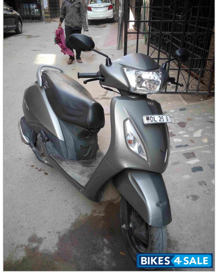 Grey TVS Jupiter