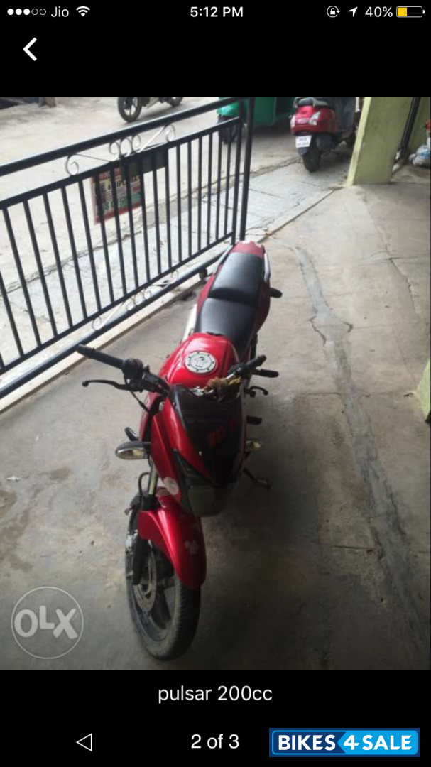 Red Bajaj Pulsar 200 SS Red Bajaj Pulsar 200 SS