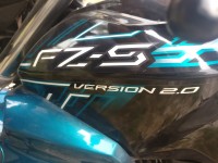 Blue Black Yamaha FZ-S FI V2