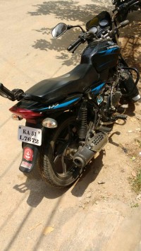 Blue Bajaj Discover DTSi 135