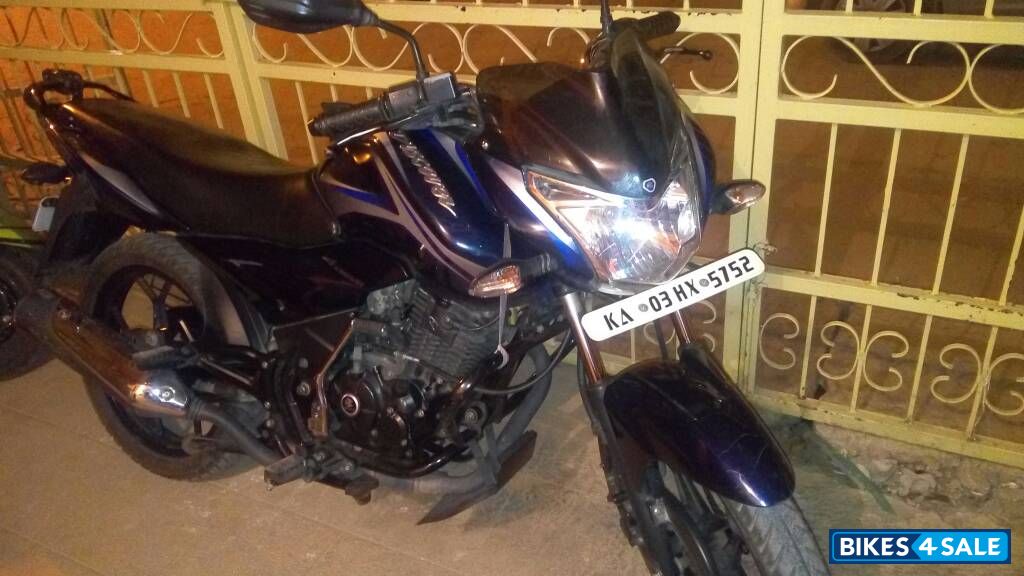 Blue Bajaj Discover 150 S