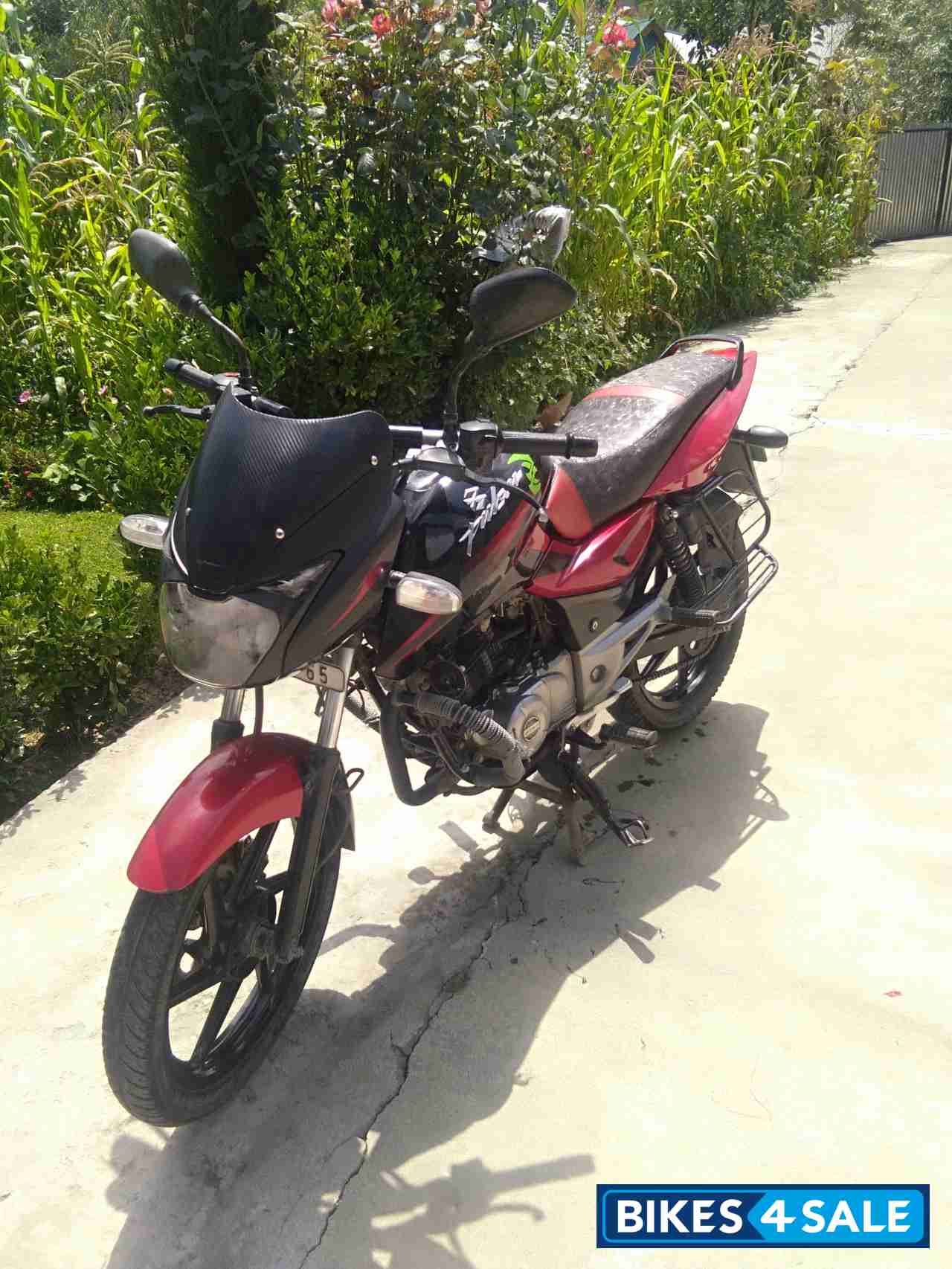 Red Black Bajaj Pulsar 150 DTSi