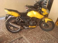 Yellow TVS Apache RTR 160