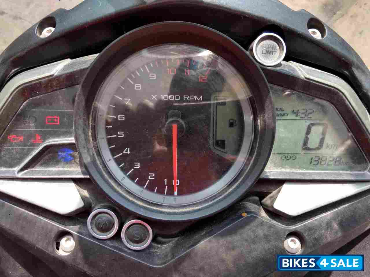 Red Bajaj Pulsar AS 200