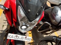 Red Bajaj Pulsar AS 200