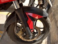 Red Bajaj Pulsar AS 200