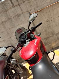 Red Bajaj Pulsar AS 200