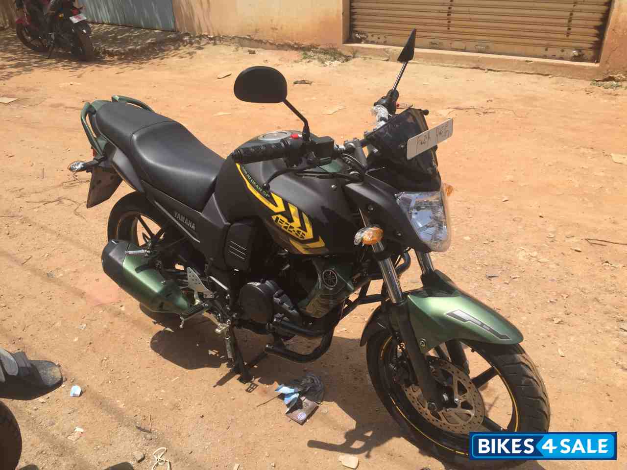 Army Green Yamaha FZ-S